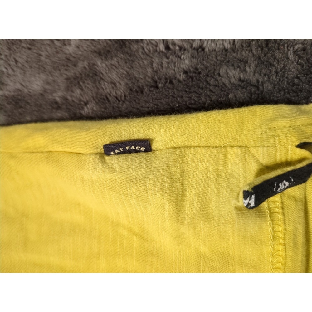 Fat Face Life On The Road 1988 Yellow T Shirt Mens Sz Xl - Picture 6 of 8